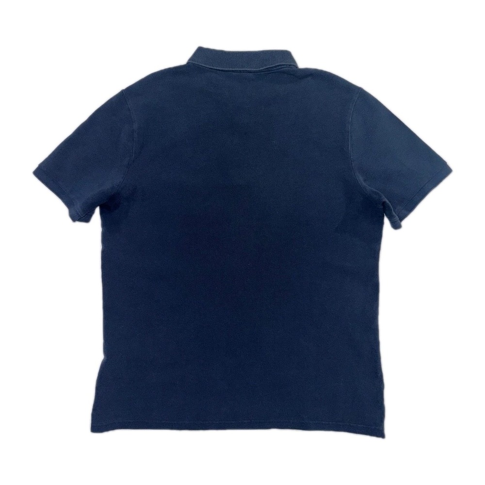 NIKE Men's L Navy Blue Polo Shirt Short Sleeve Athletic Golf USA Pullover Sports - Picture 2 of 7